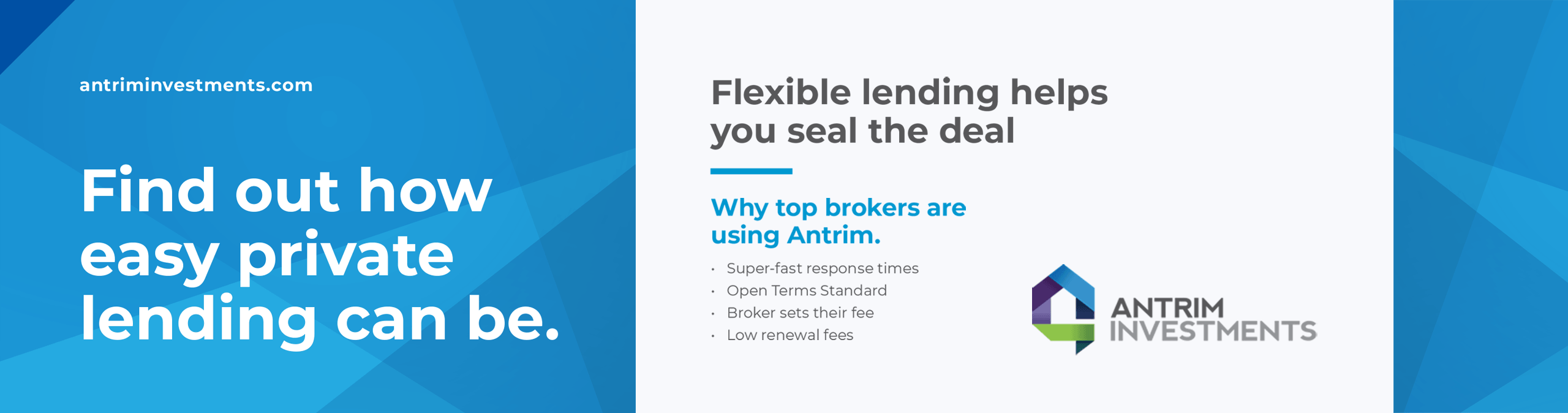 Find out how easy private lending can be.