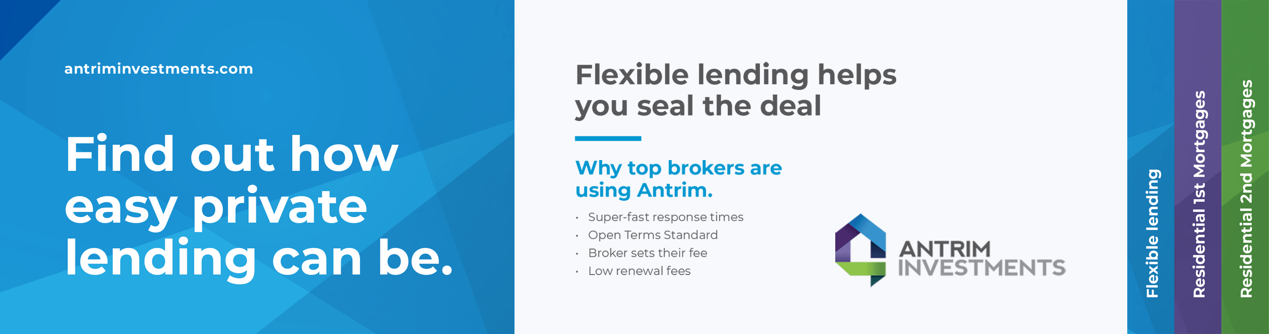 Find out how easy private lending can be.